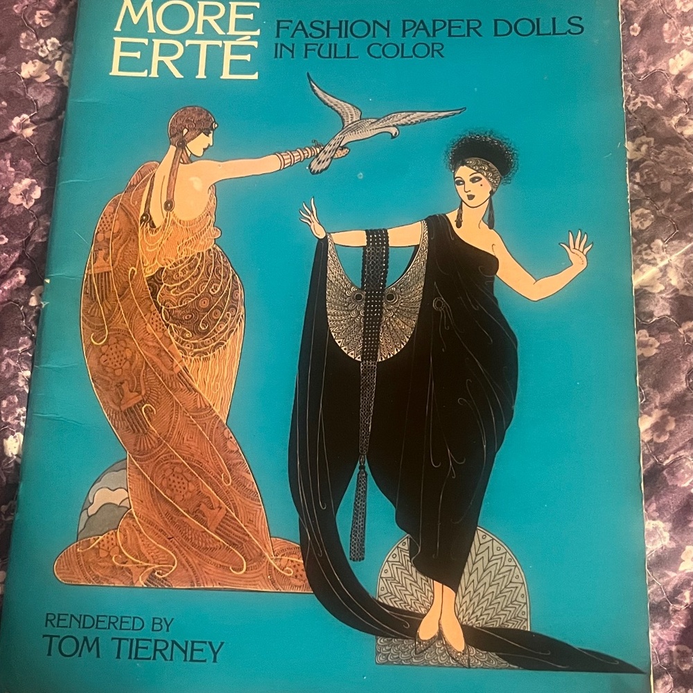 Erte Paper Dolls never used